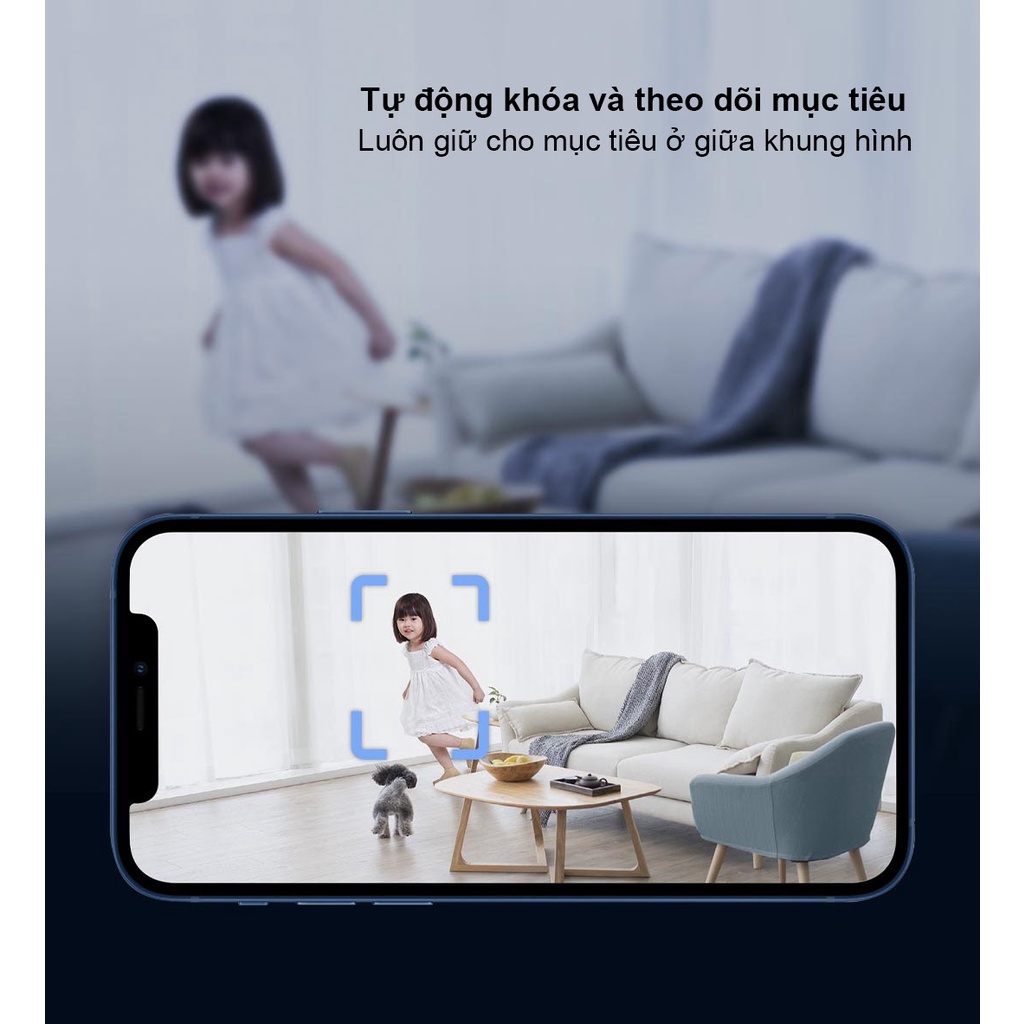 Camera IP giám sát PTZ Aqara G3 2K (cục trung tâm Homekit)