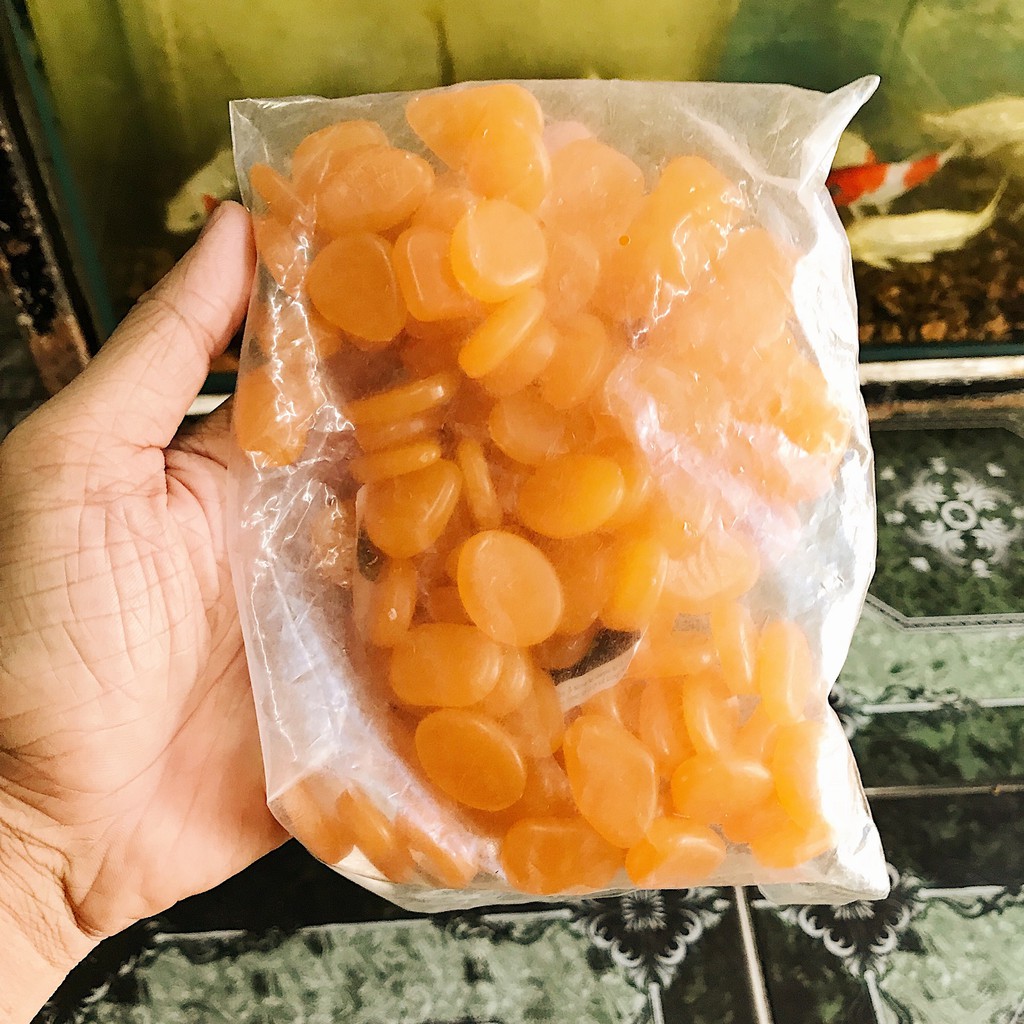 BỊCH 100 VIÊN ĐÁ CỤI DẠ QUANG CAM TRANG TRÍ HỒ CÁ NON BỘ CHẬU CÂY TRANG TRÍ NHÀ CỬA