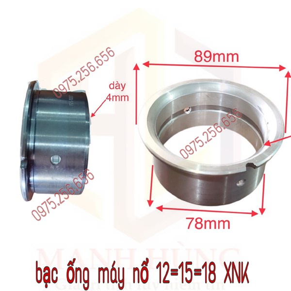 Bạc ống Máy nổ 12=15=18 (S195=S1100=S1105) XNK rẻ