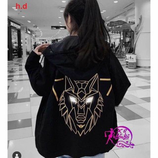 [GIÁ XƯỞNG] Áo khoác sói mắt phản quang