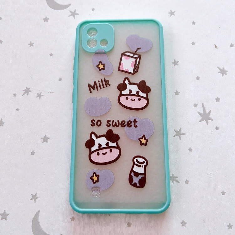 Ốp nhám viền cao su OPPO F9 /A7 / A5S /A12/Oppo A54 4G/Oppo A93/F17 PRO/REALME C20/C11 2021