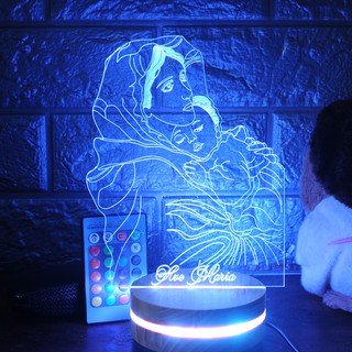 Đèn led 3D AVE MARIA