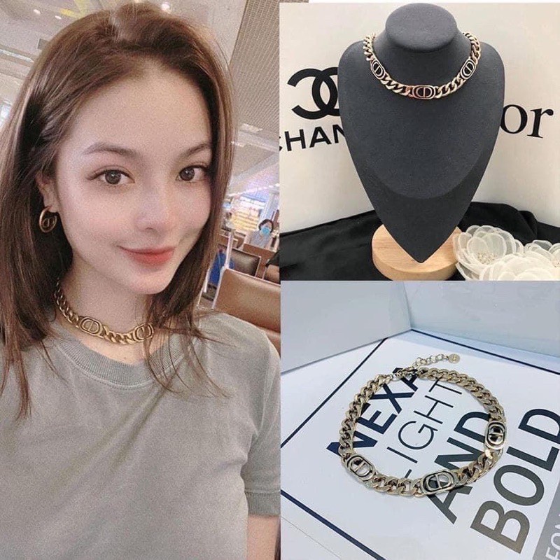 Vòng cổ hotgirl sang chảnh cao cấp cực xinh - Dây chuyền nữ hot hit 2022