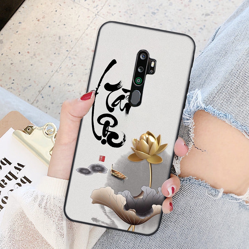 Ốp lưng Oppo A5 2020 / A9 2020 in hình chữ tài chữ lộc, Cha Mẹ, bình an SIÊU ĐẸP