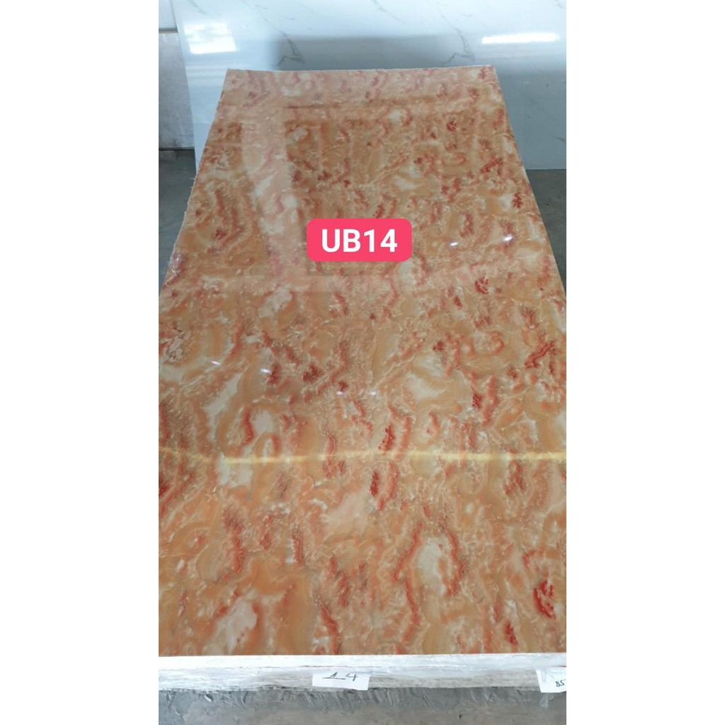 Tấm ván nhựa PVC trắng, vân gỗ vân đá quy cách 1m22x2m44