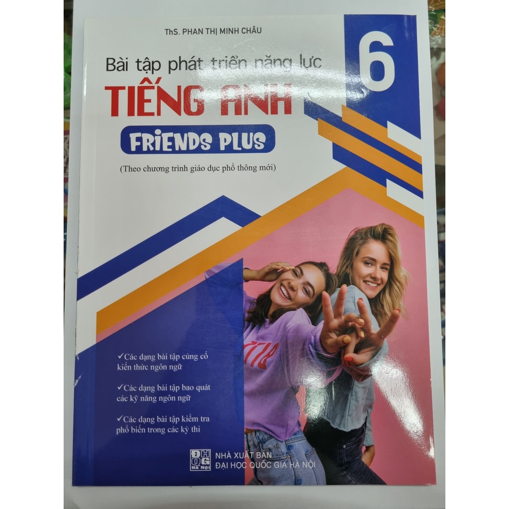 Sách - Bài tập phát triển năng lực tiếng anh 6 - Friends Plus (theo chương trình giáo dục phổ thông mới)