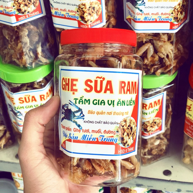 Ghẹ sữa ram giòn 150gr