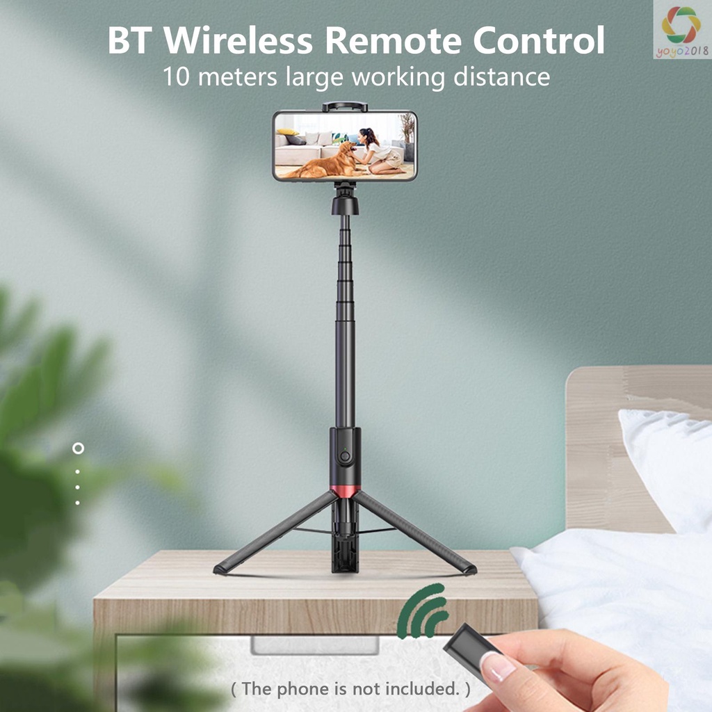 Gậy Selfie OTH-AB403 Bằng Hợp Kim Nhôm Có Thể Tháo Rời Kèm Điều Khiển Từ Xa Cho Điện Thoại | BigBuy360 - bigbuy360.vn