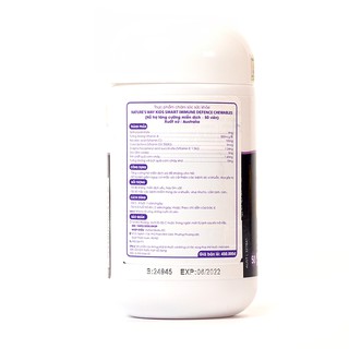 Kẹo Nature's Way Kids Smart Immunity Defence