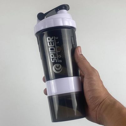 Bình lắc ,bình nước tập gym 3 Ngăn Tiện Dụng 500 ML Tập tạ BL-124