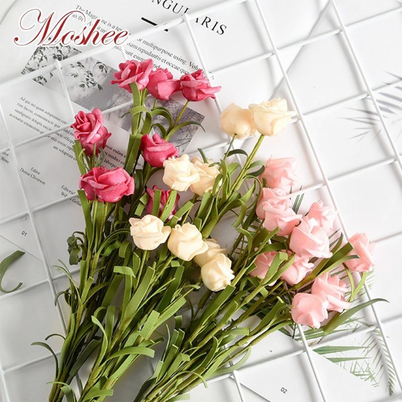 Hoa hồng pháp, hoa giả như thật - phụ kiện chụp ảnh