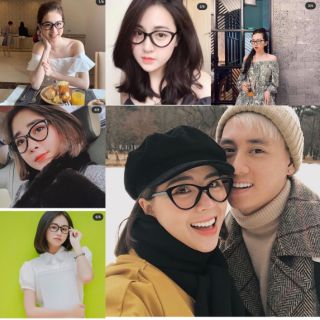 KÍNH MẮT MÈO FORM BASIC Midiglasses chất liệu nhựa dẻo (2383)