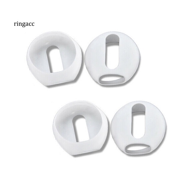 Bộ 2 Nút Đệm Tai Bằng Silicon Chống Trơn Trượt , chống bẩn Cho Tai Nghe Airpods 1 2 i11, i12...