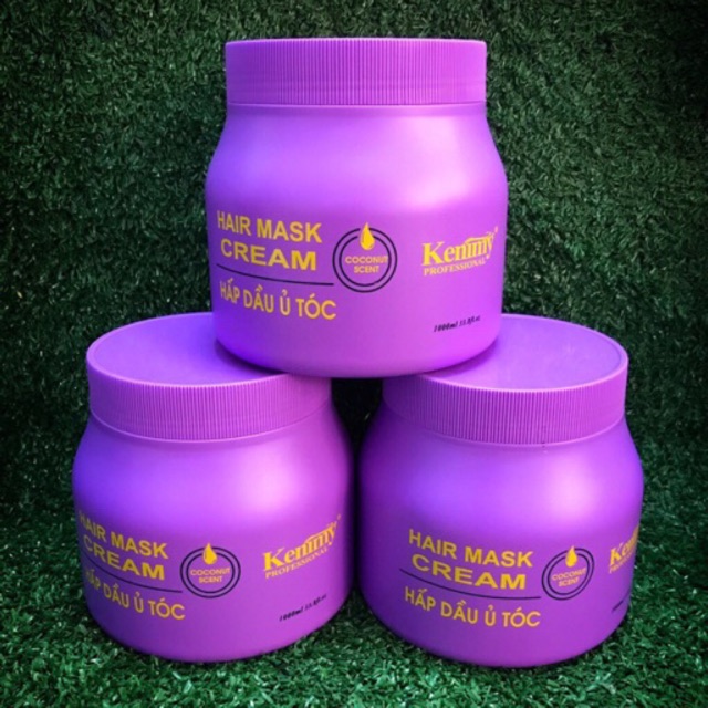 Hấp ủ tóc coconut kenmy siêu mềm mượt