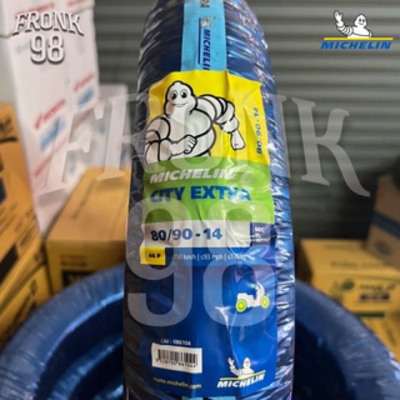 Vỏ Michelin City Extra cho tay ga size 80/90-14 TL