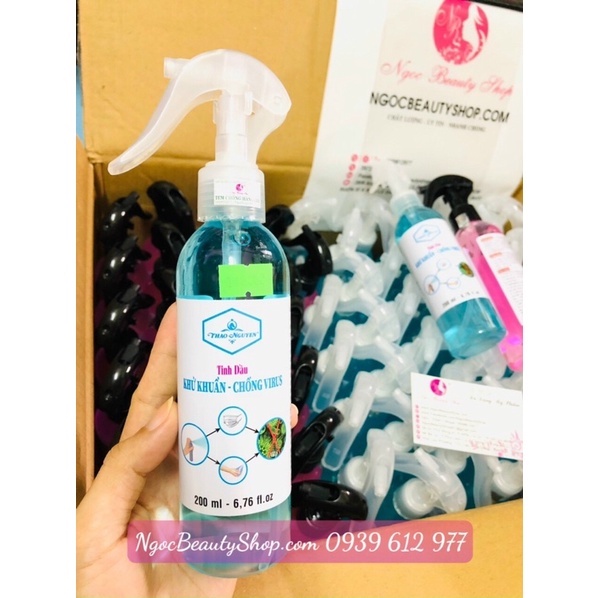 Tinh dầu khử khuẩn chống virus Thảo Nguyên 200ml