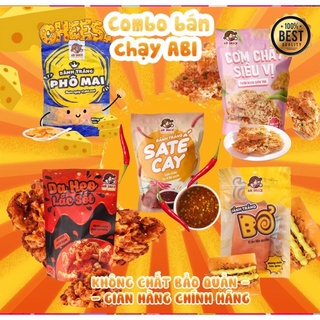 COMBO 5 VỊ BEST SELLER BÁNH TRÁNG ABI - MUA COMBO TẶNG QUÀ