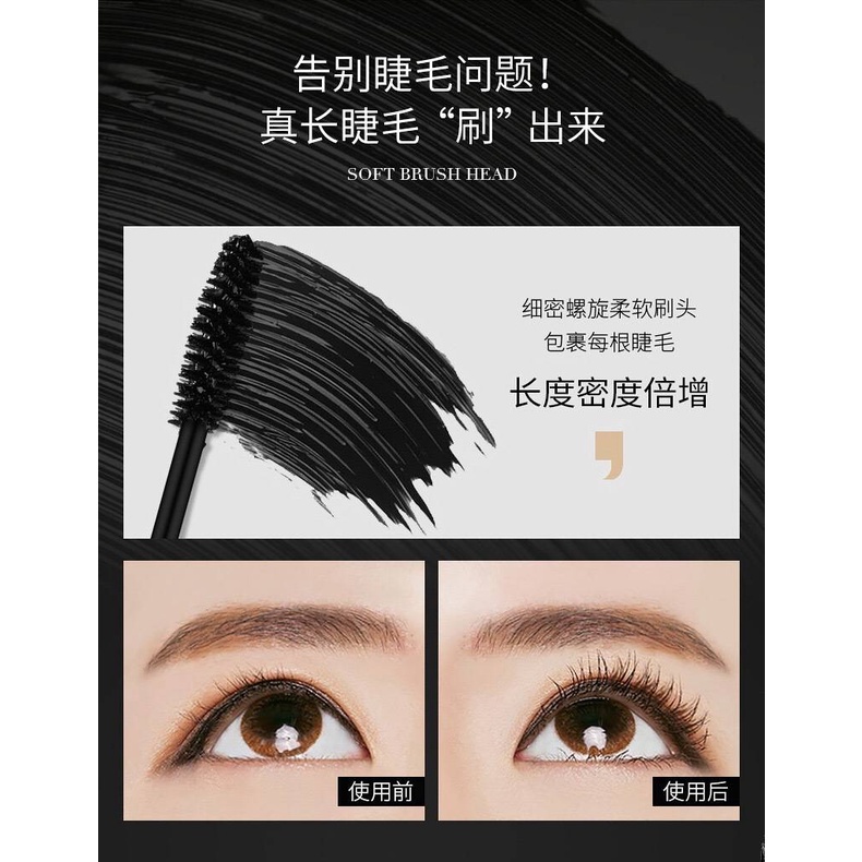 [Hàng mới về] Mascara chuốt dài dày và uốn mi Lameila không thấm nước | WebRaoVat - webraovat.net.vn