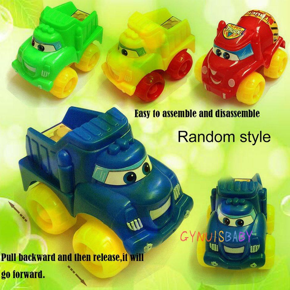 Mô Hình Đồ Chơi Xe Công Trường Mini Cho Bé