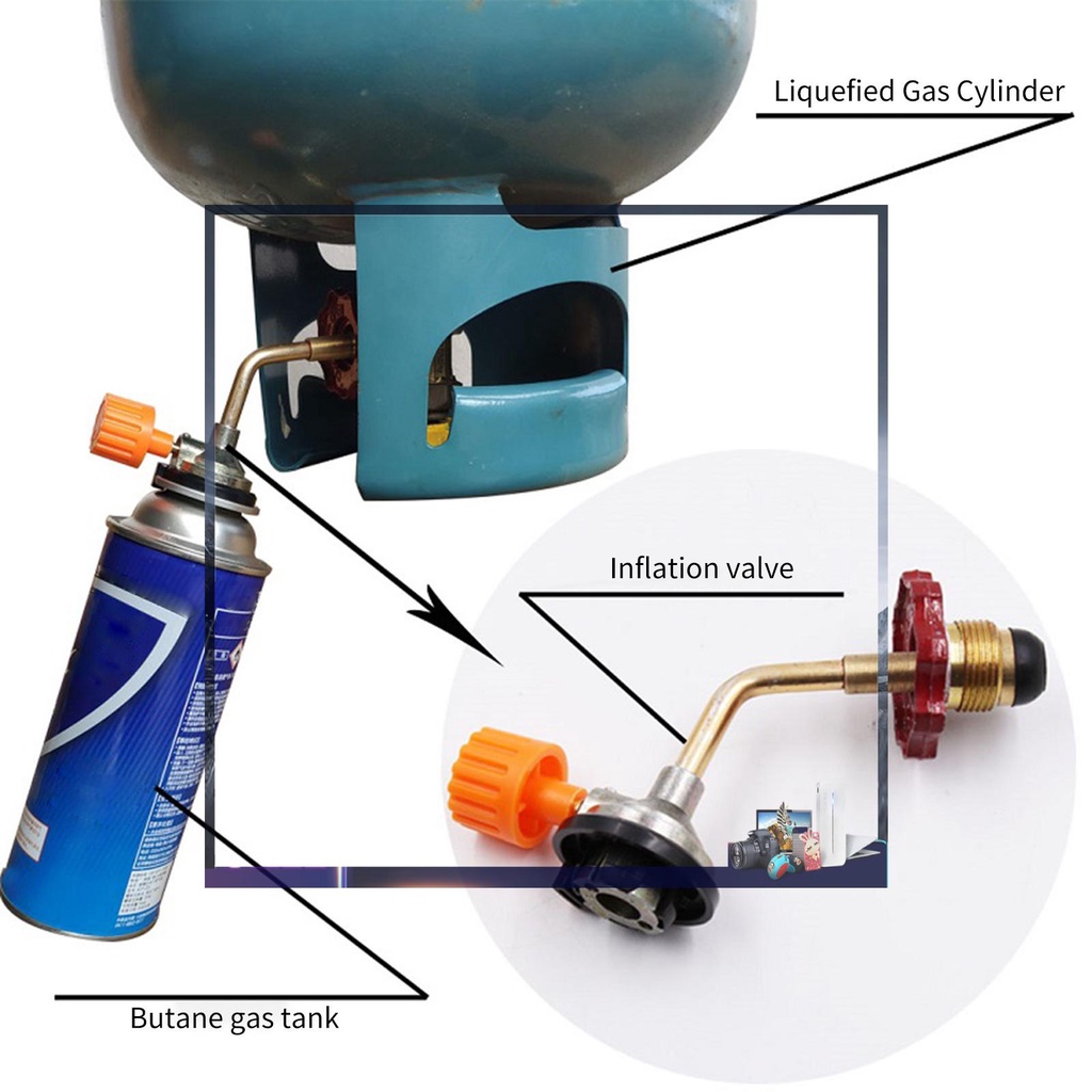 Van bơm khí gas sử dụng ngoài trời tiện lợi