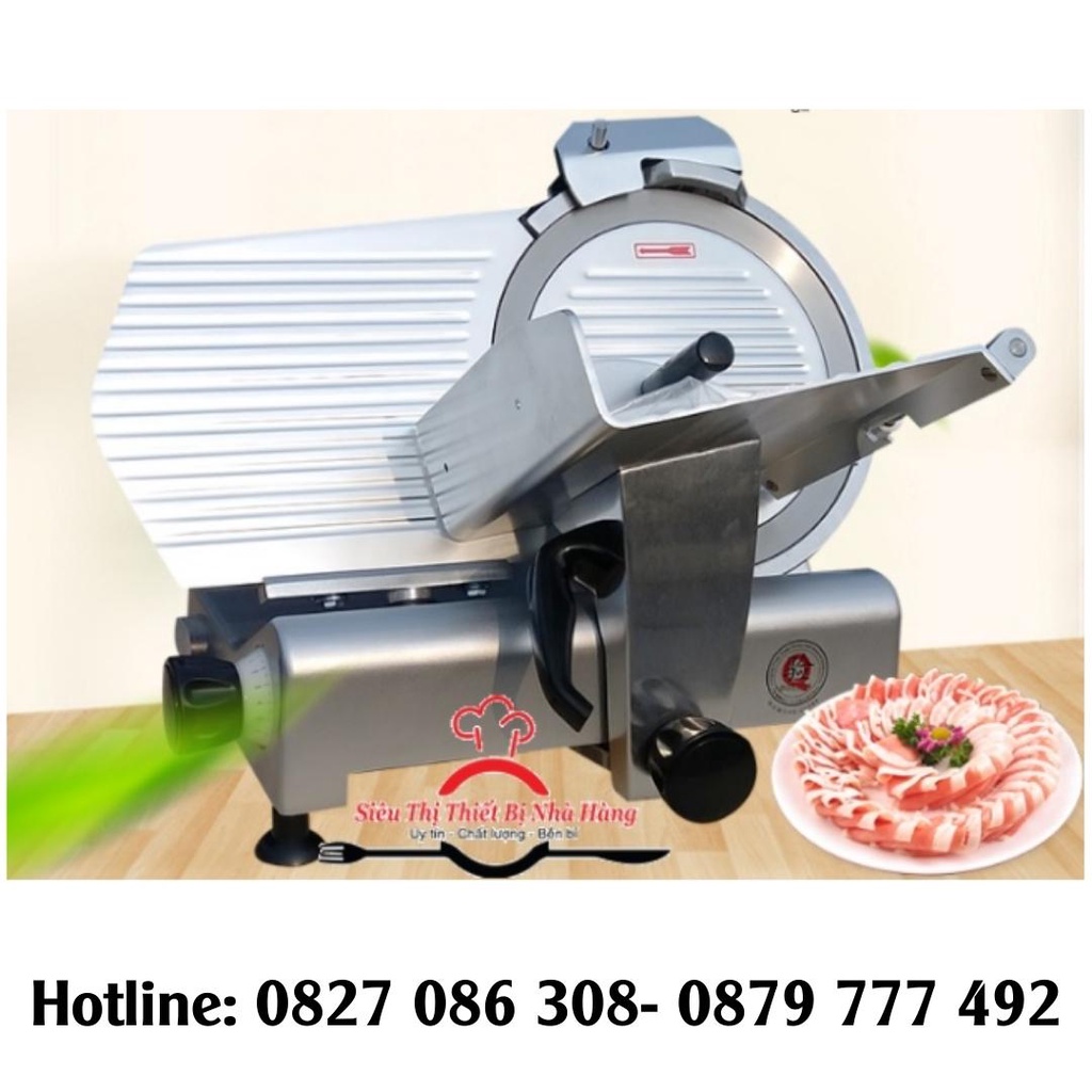 Máy thái thịt chín, thịt đông lạnh 300ES_Thái Thịt Chín, Củ Quả, Bánh Mỳ, Giò Chả_BH chính hãng