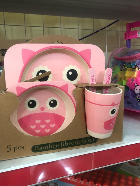 Bộ bát ăn bột tre