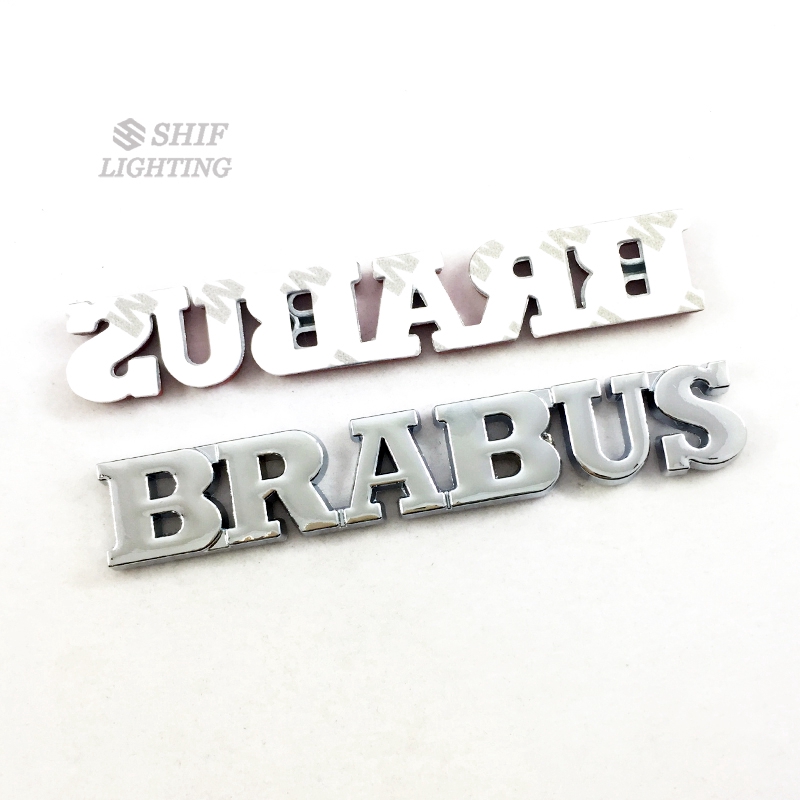 Miếng dán kim loại hình logo BRABUS cho xe Mercedes BRABUS