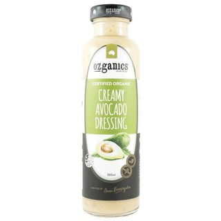 Sốt salad hữu cơ kem bơ Ozganics Creamy Avocado Dressing 350ml