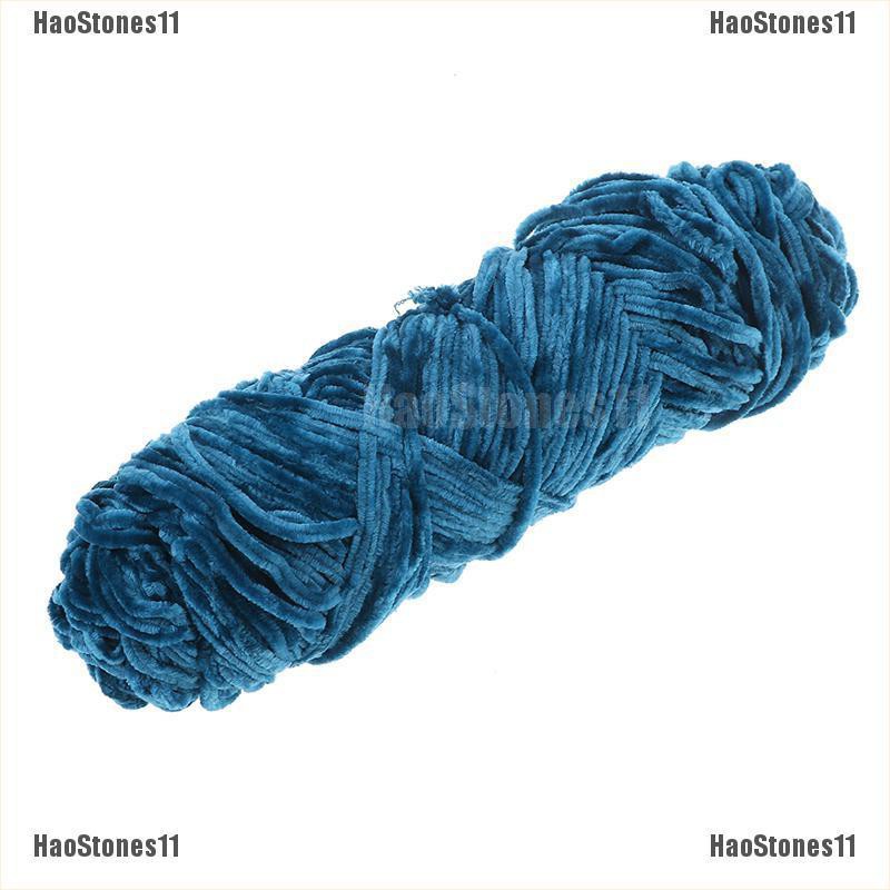 Cuộn len nhung siêu mịn mềm chất cashmere làm đồ thủ công 100g