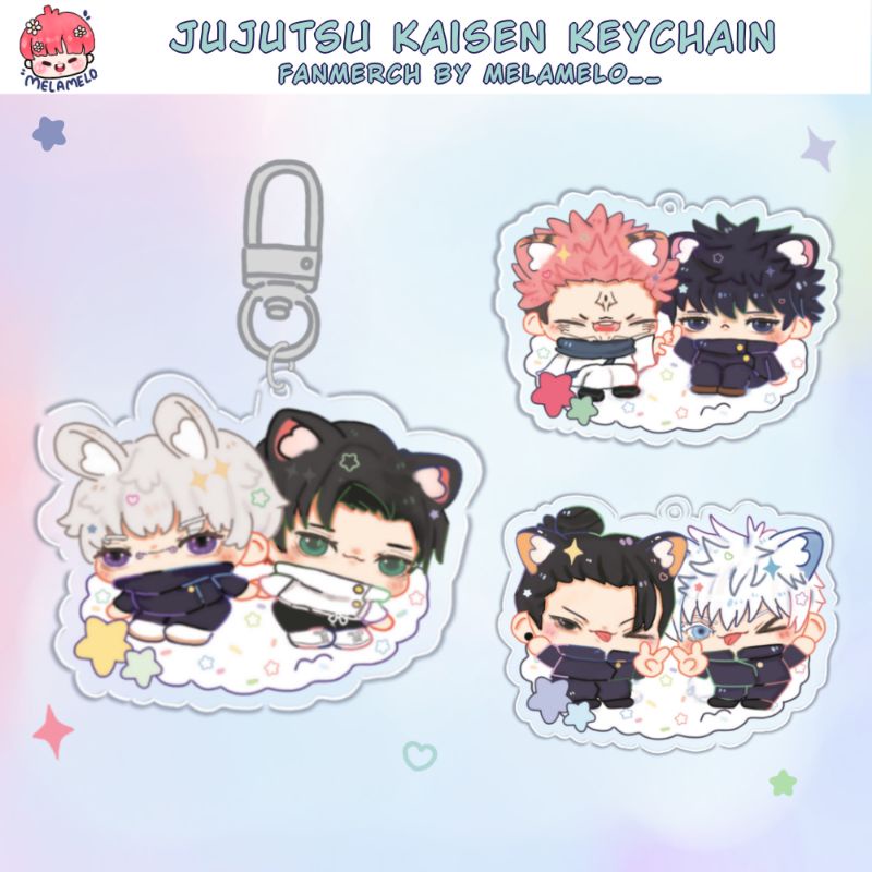 Móc Khóa Hình Jujutsu Kaisen Dễ Thương Xinh Xắn