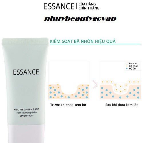 Kem Lót Trang Điểm Veil Fit Green Base SPF20/ PA++ 30ml | BigBuy360 - bigbuy360.vn