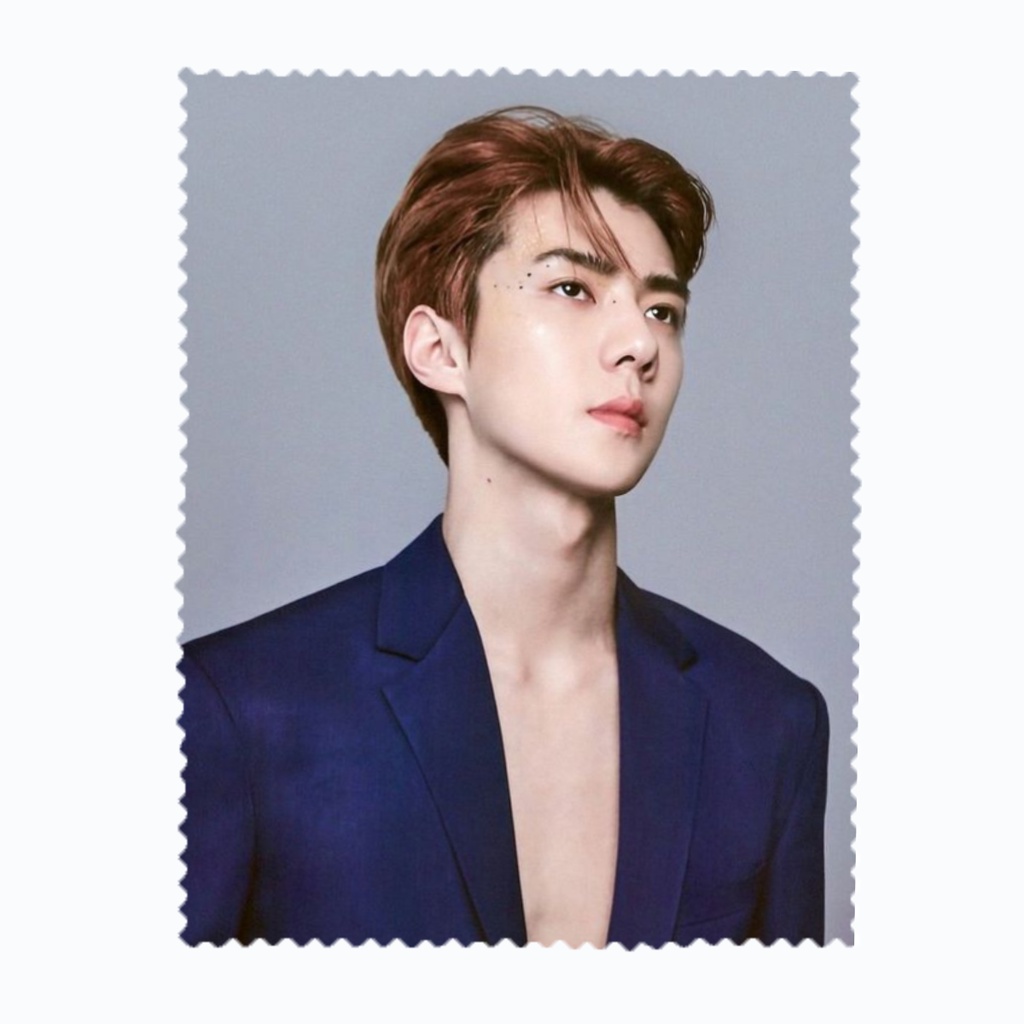 Kính Vệ Sinh Ống Kính Vải Microfiber Hàn Quốc Ca Sĩ K-POP Star Sehun Oh Se Hun
