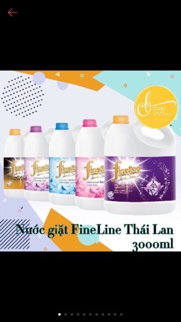 4 can Nước giặt Fineline Thái Lan hàng loại 1 thơm