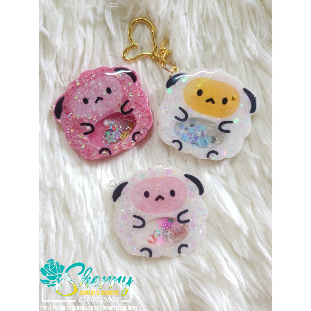 Set 6 Nhũ Kim Tuyến Vảy Cá Trang Trí Móng, Handmade Resin Cực Đẹp