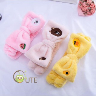 Băng đô hoạt hình line friend nơ xinh xắn