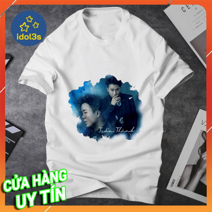 Áo thun in hình Trấn Thành - idol3s - Món quà độc đáo dành cho Fan Cứng