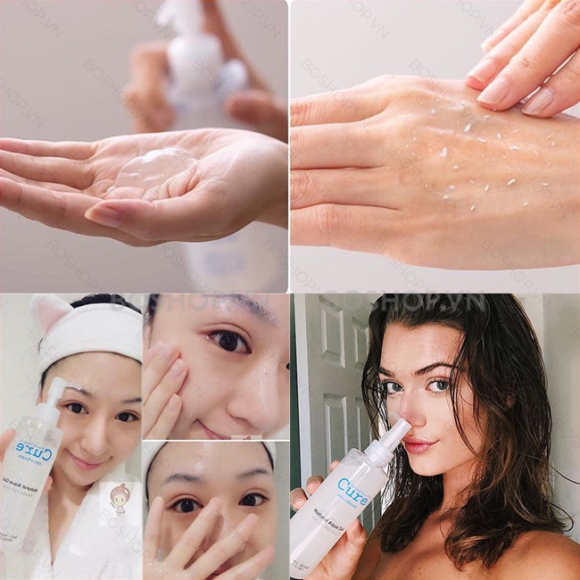 Tẩy tế bào chết cure nature aqua gel nhật bản làm sạch da chết hiệu quả mang lại làn da mịn màng. 100% Hàng chính hãng