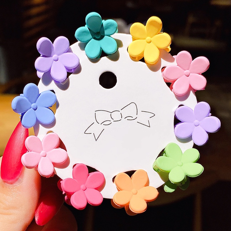 Kẹp Tóc mini Kiểu Công Chúa Màu Kẹo Dễ Thương Thời Trang 2022 Cho Bé Gái