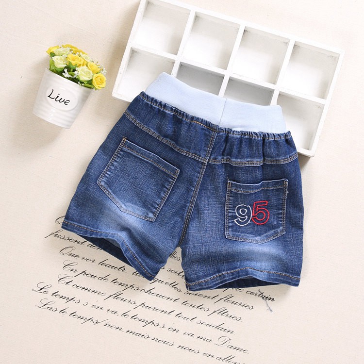 Quần Short Jeans Dễ Thương Cho Bé Trai &amp; Gái