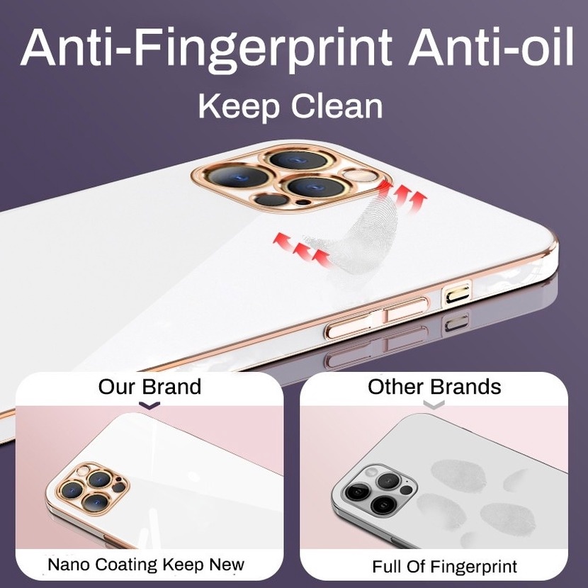 Ốp Điện Thoại Silicon Siêu Mỏng Hình Vuông Mạ Màu Kẹo Sang Trọng Cho Samsung Galaxy A72 A52 A52S A32 A22 M32 5G S20 FE S10 Plus