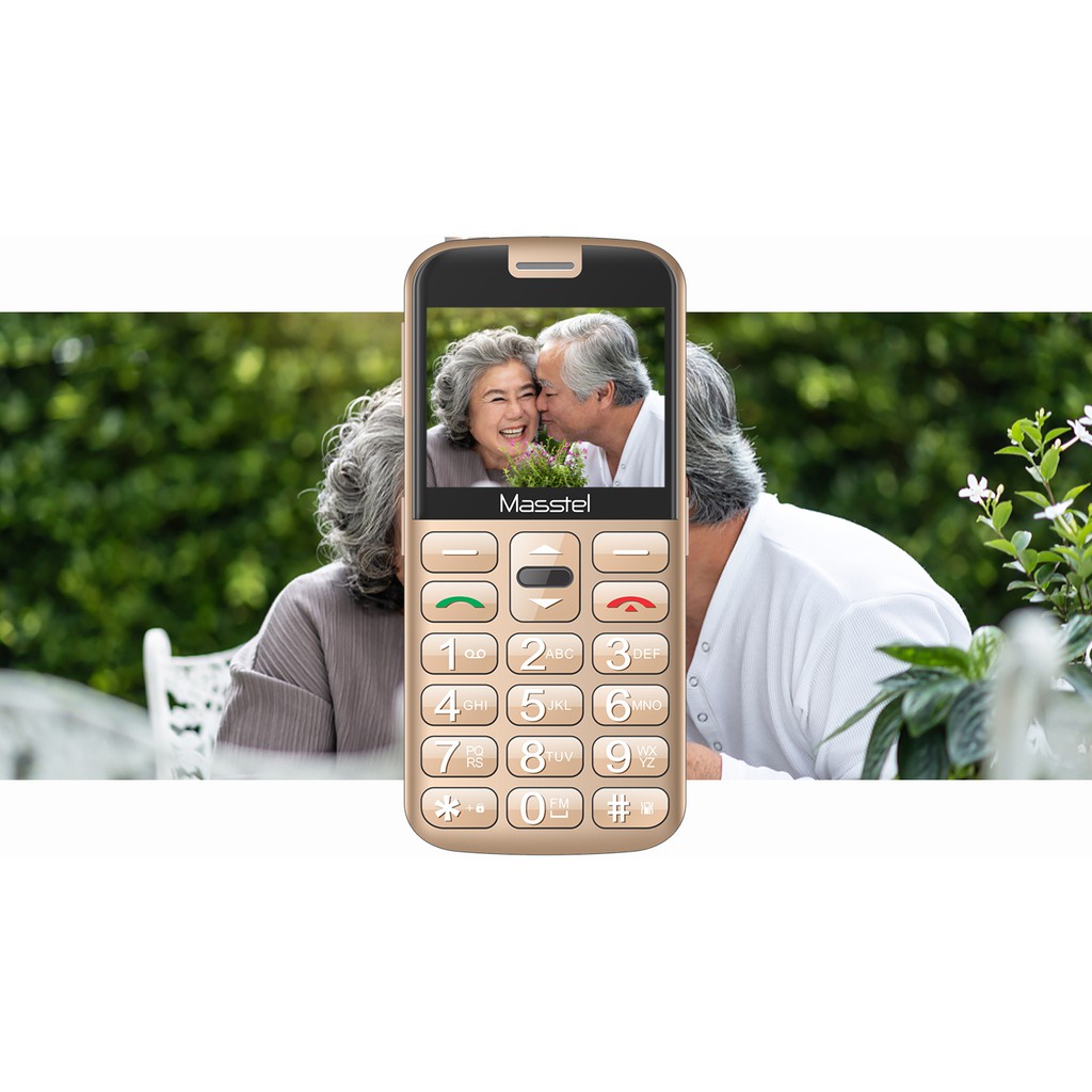 Điện thoại Masstel Fami P25 dành cho người già - Bảo hành chính hãng 12 tháng