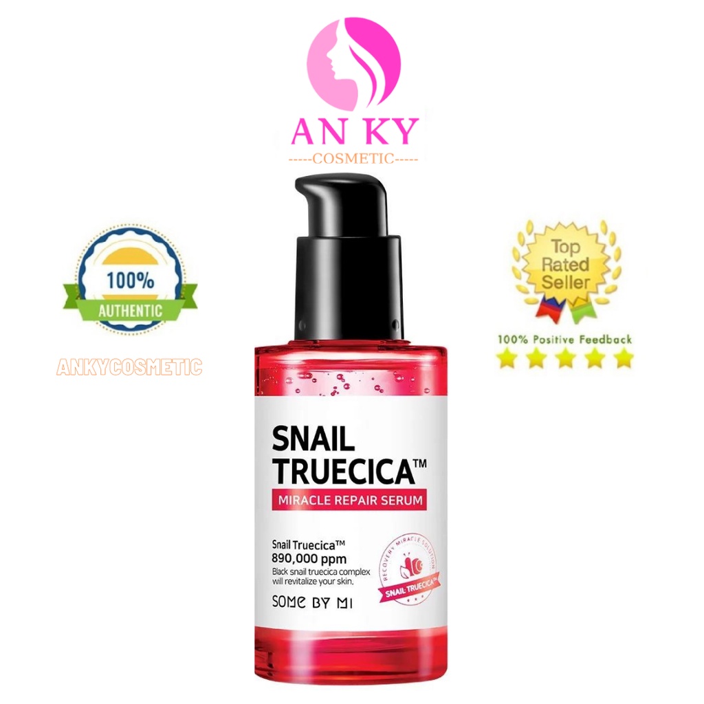 Tinh Chất Ốc Sên Đen Phục Hồi Sẹo Some By Mi Snail Truecica Miracle Repair Serum 50ml