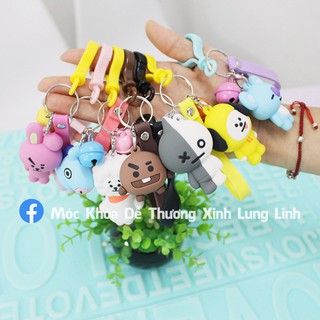 Móc khóa Nhân Vật BT21 - Hàng chuẩn đủ 5 món