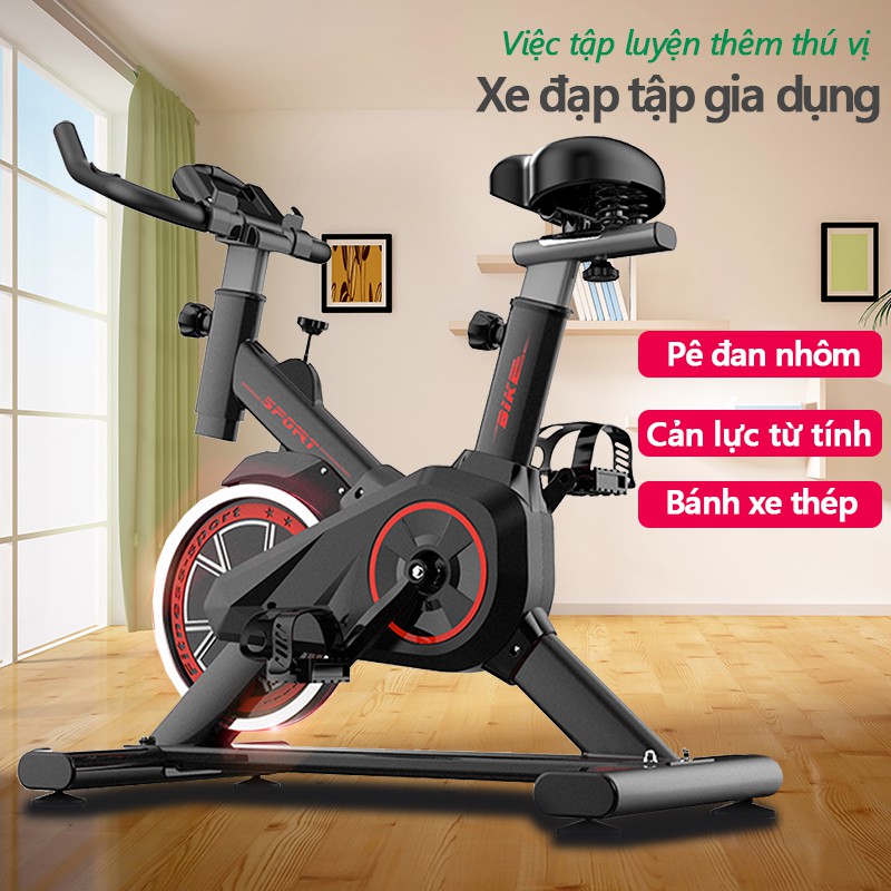 OT121   Xe đạp tập gym tại nhà dụng cụ tập gym đạp xe tại nhà yên tĩnh tiện lợi nhỏ gọn vinhthuan.shop