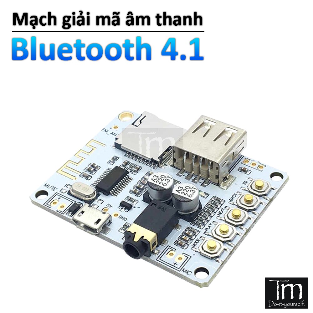 Mạch Giải Mã Âm Thanh Bluetooth 4.1 APE, FLAC