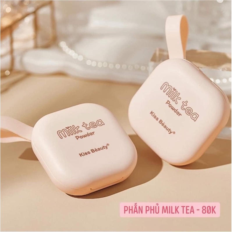 Phấn Phủ MILK TEA Powder Kiss Beauty [Nội Địa Trung]- TÔ THỊ SƯƠNG