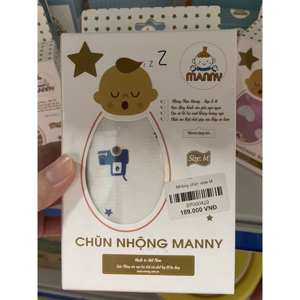 Nhộng chũn giúp bé ngủ ngon