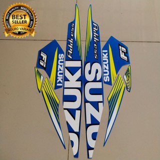 Sticker Dán Trang Trí Xe Mô Tô suzuki address fi r 125 2018 2019 Chất Lượng Cao