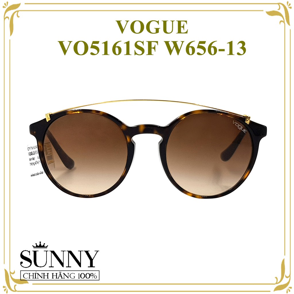 [Mã FARSBR241 giảm 15k đơn 0đ] VO5161SF -- mắt kính Vogue chính hãng Italia, bảo hành toàn quốc