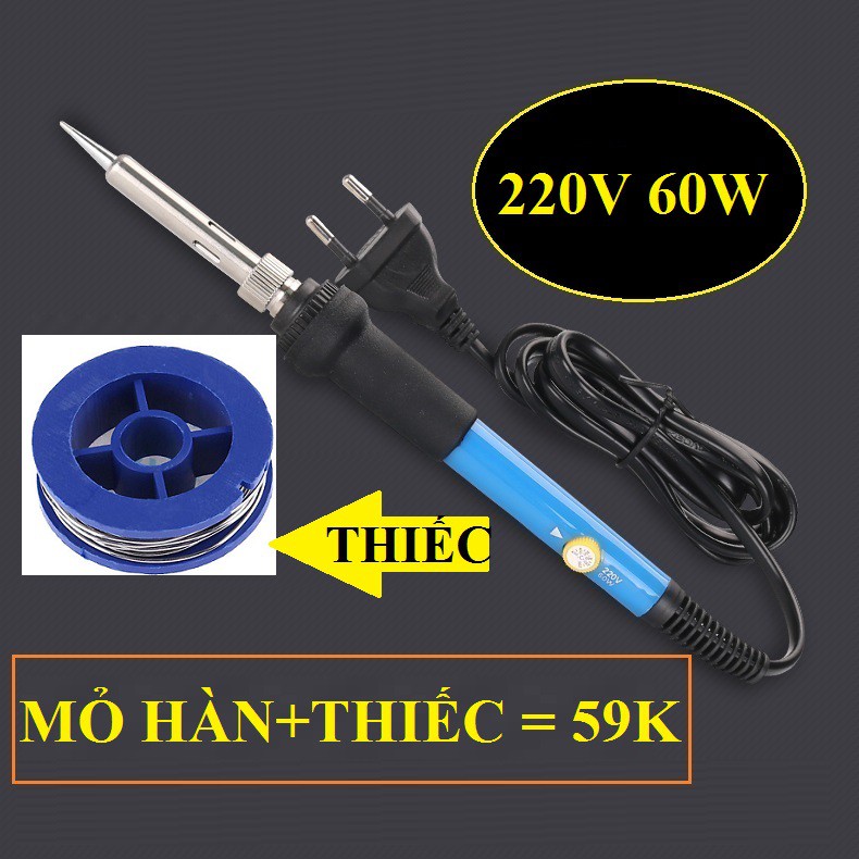 Mỏ hàn thiếc điều chỉnh nhiệt độ 936 công suất 60w siêu bền